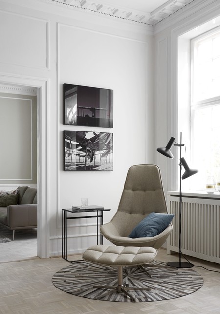 The Boston Chair Contemporary Living Room London By