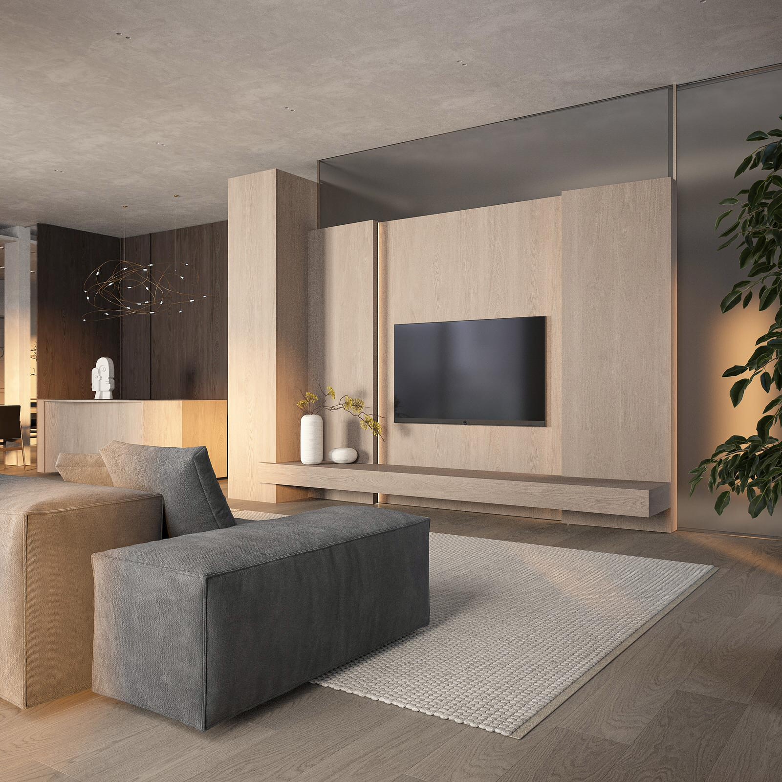 Интерьер квартиры в ЖК Вишневый сад