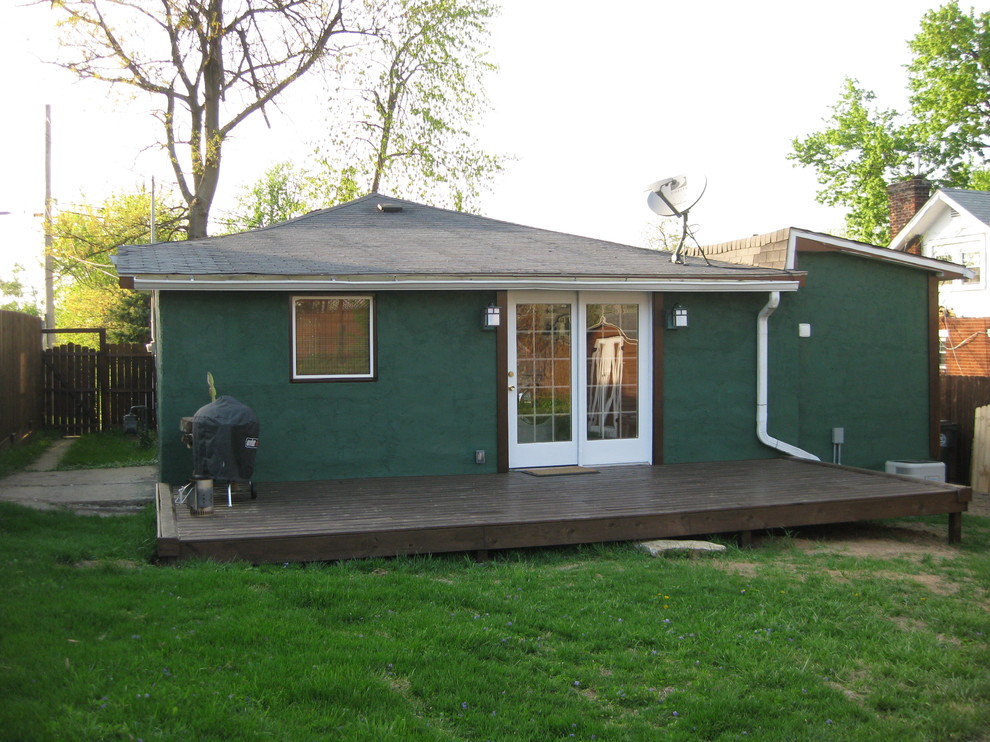 Please Advice on how to build a porch roof overhanging my house roof