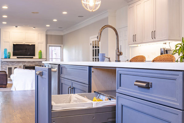 Example of a transitional home design design in DC Metro
