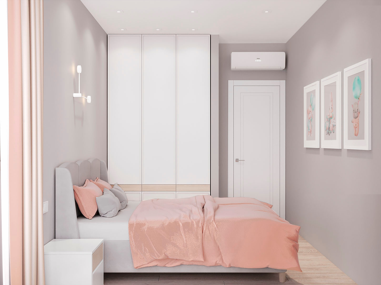 Проект "Персиковый минимализм"