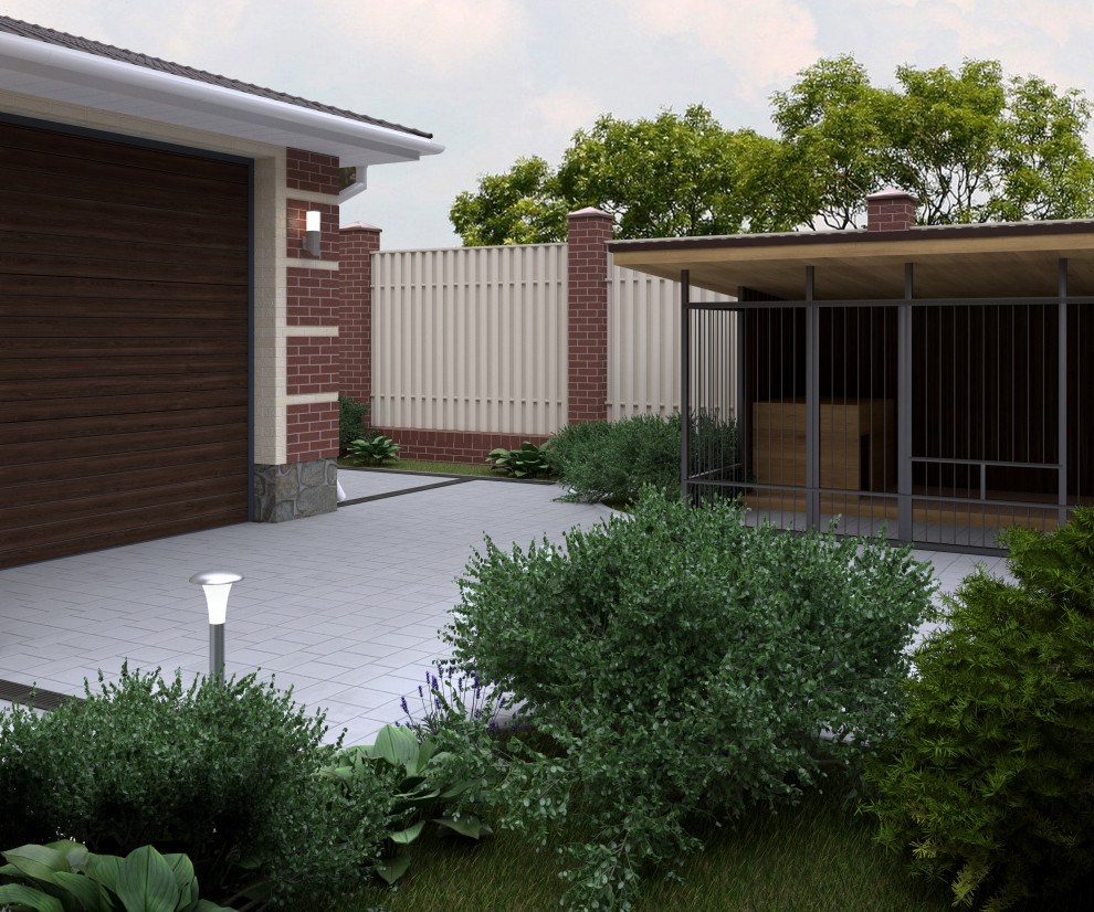 Благоустройство участка загородного дома