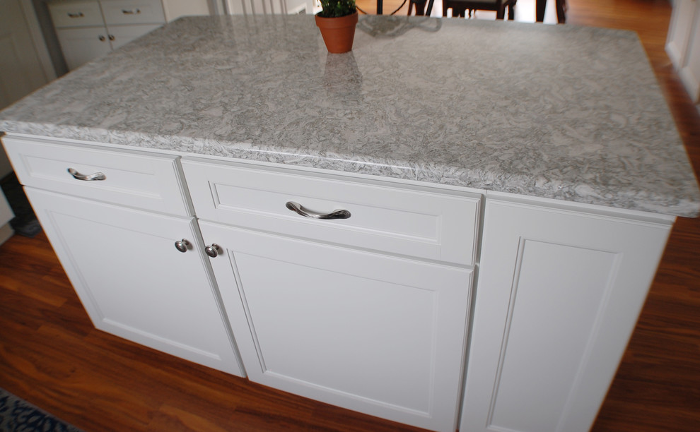 Inspiration for a transitional home design remodel in Bridgeport