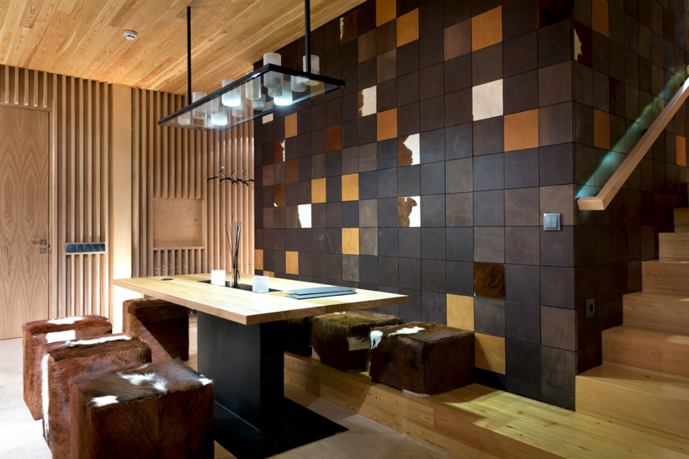 Дом и интерьер в стиле Шале, КП "Руза"