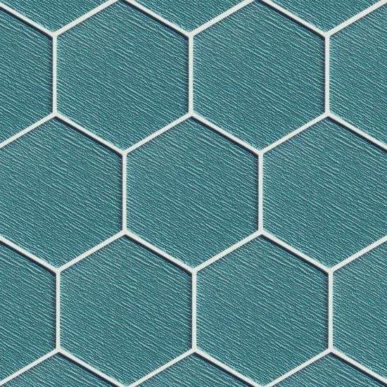 Fancy Decorative Hexagon Gl Northern Lights Verve Mosaic Fancy Decorative Hexagon Gl Northern Lights Verve Mosaic