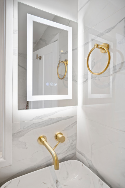 Full flat conversion and renovation klassisk-lille-badevaerelse