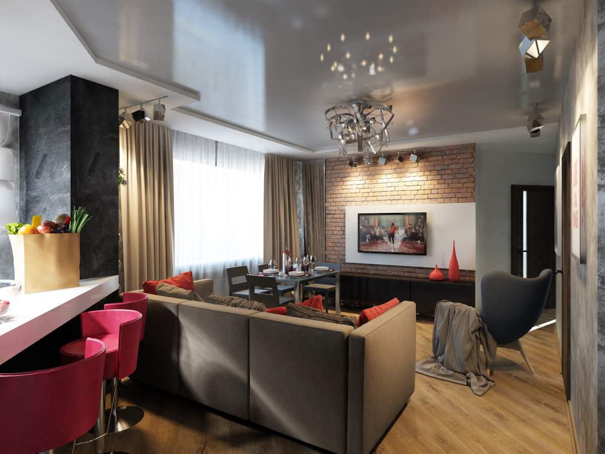 Дизайн квартиры 80 м.кв.в ЖК Николин Парк