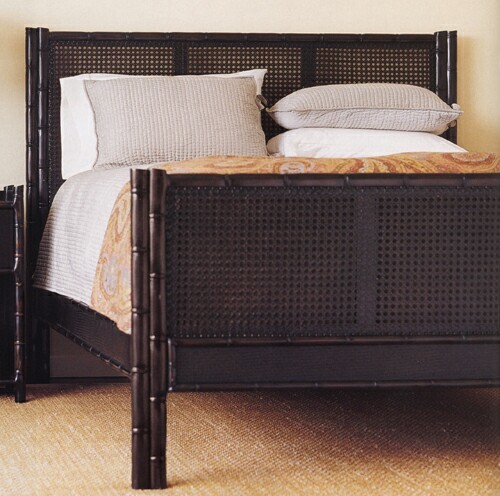 Palecek China Bay Cane Queen Bed
