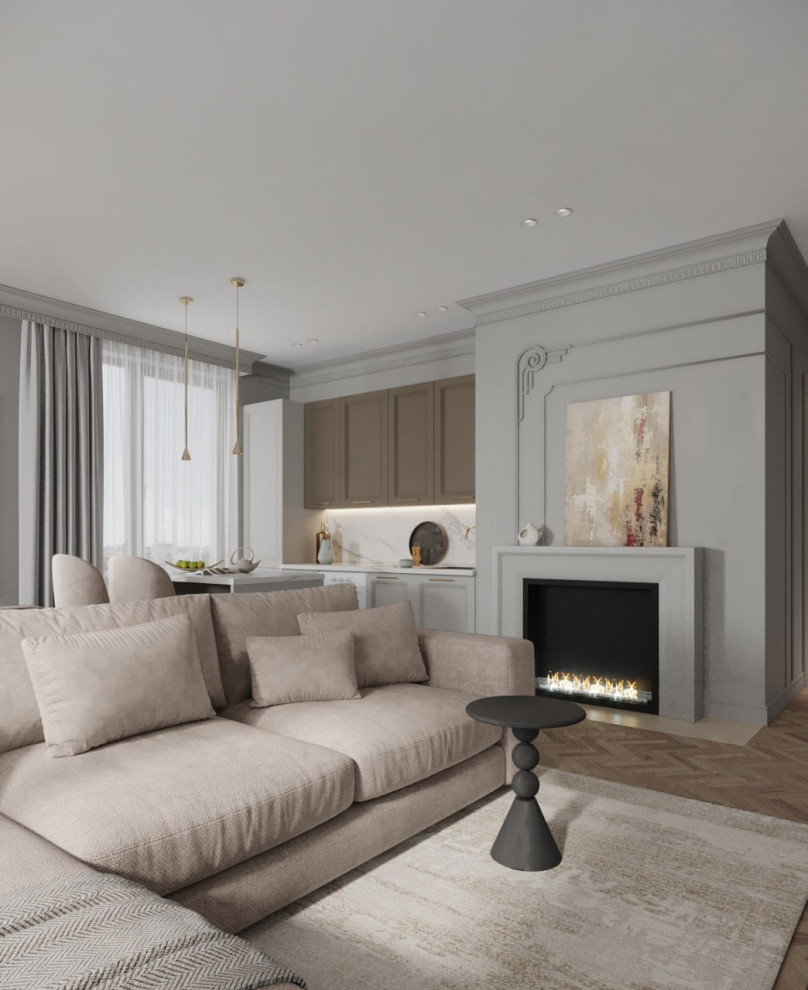 Гостинная в стиле Арт Деко