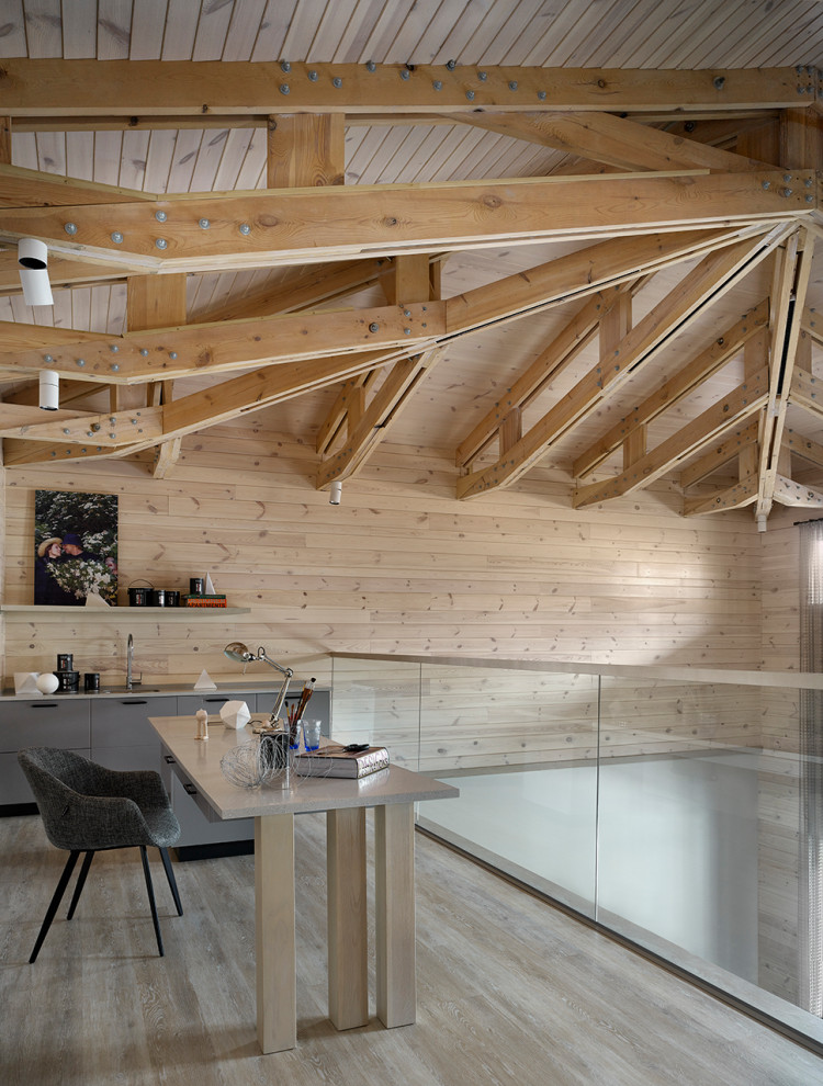 Интерьер загородного дома по проекту Павла Лопанова