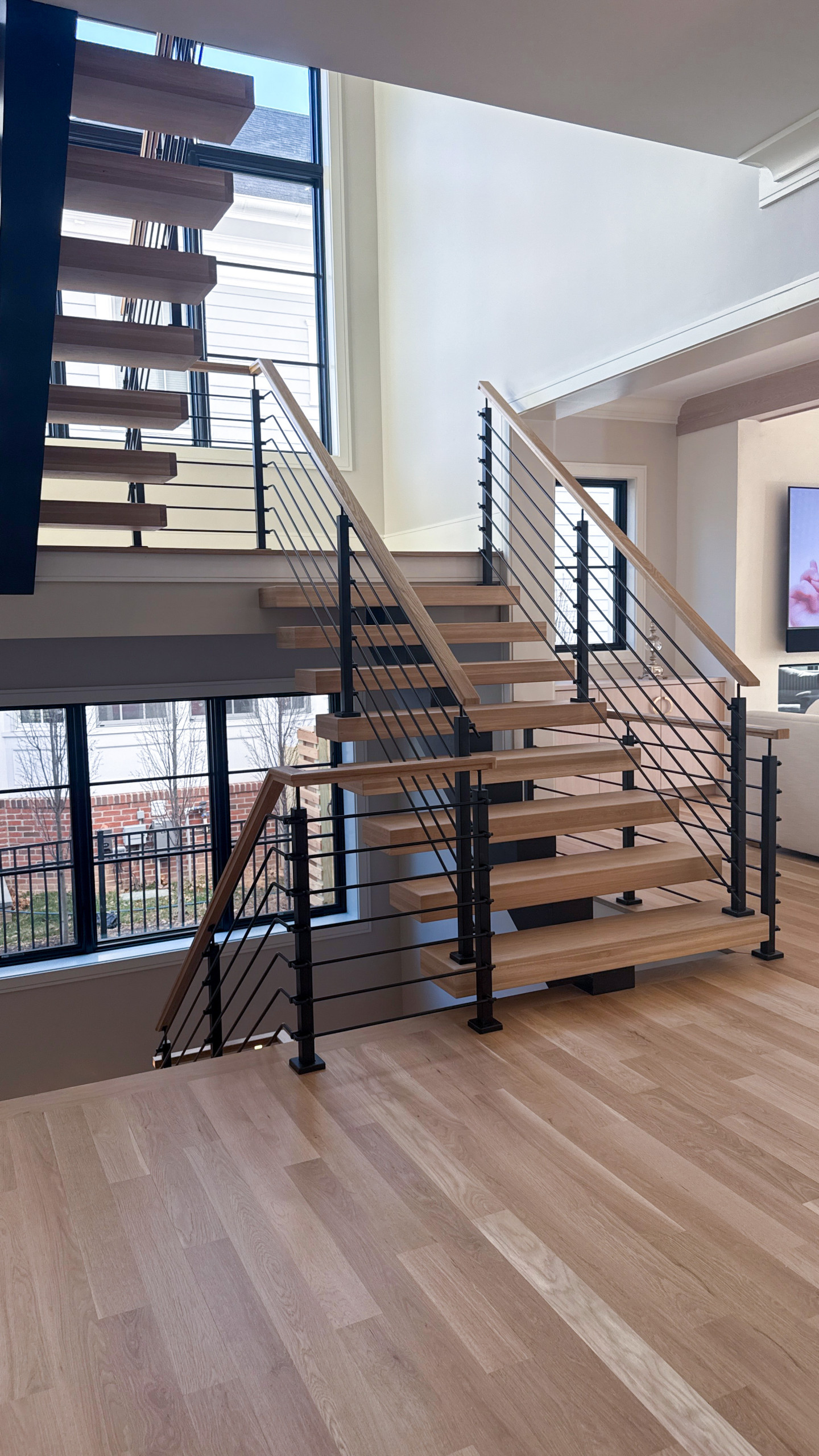Project #147 | Modern Staircase with Seattle Style Stringer