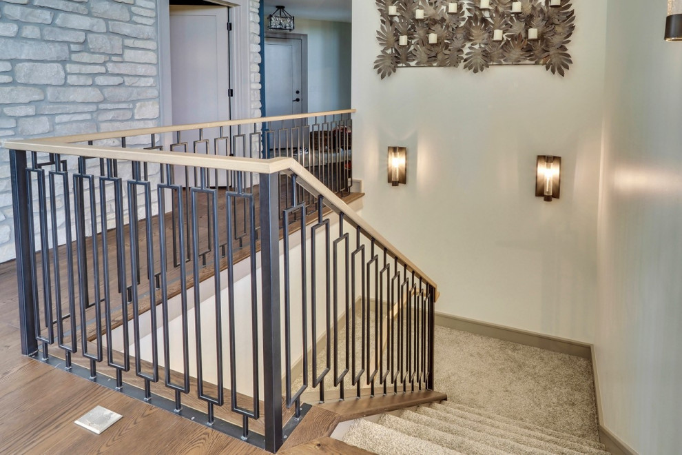 Staircase - transitional staircase idea