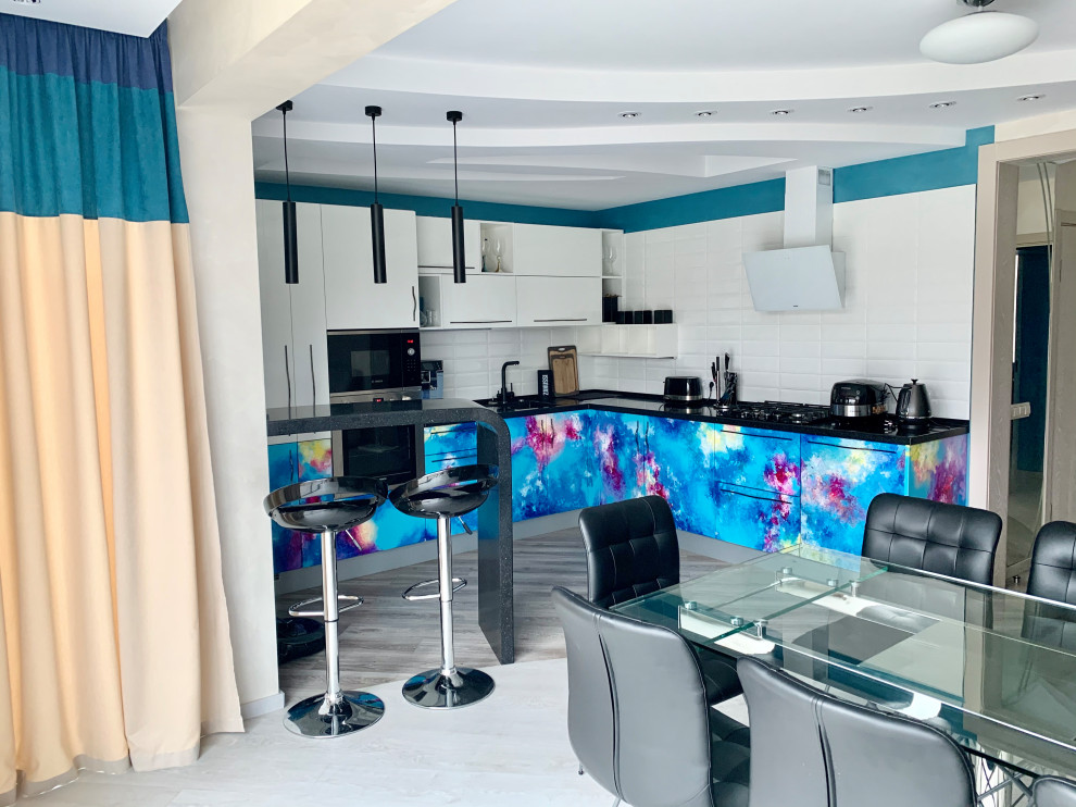 Дом 190 кв.м. "На Волне" Визуализация и реализация.