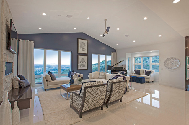 Cinnamon Ridge contemporary-living-room