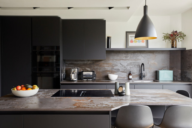 Blackheath Black Kitchen modern-koek