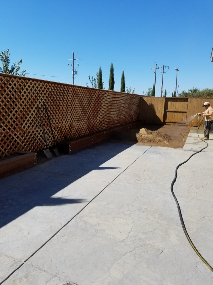 Patio with Artificial Grass