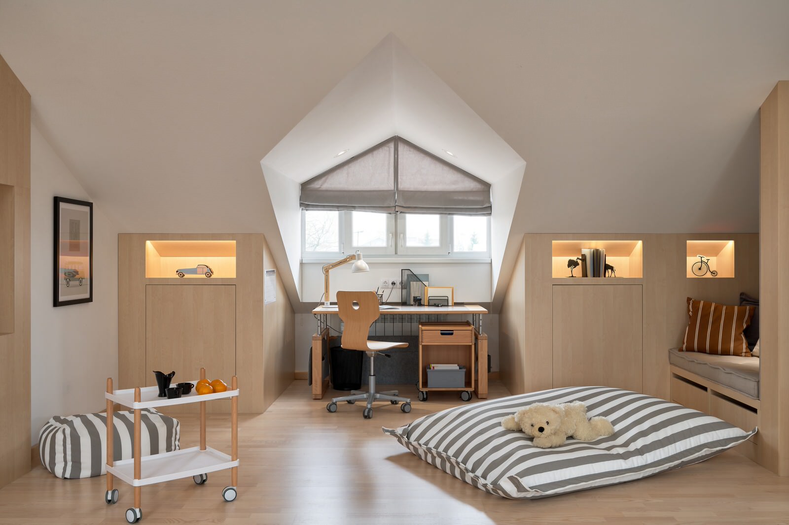 Мансарда для детей 40 м2