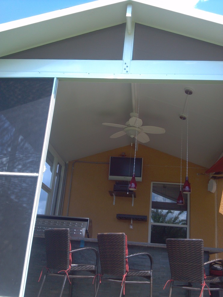 This is an example of a transitional verandah in Orlando.