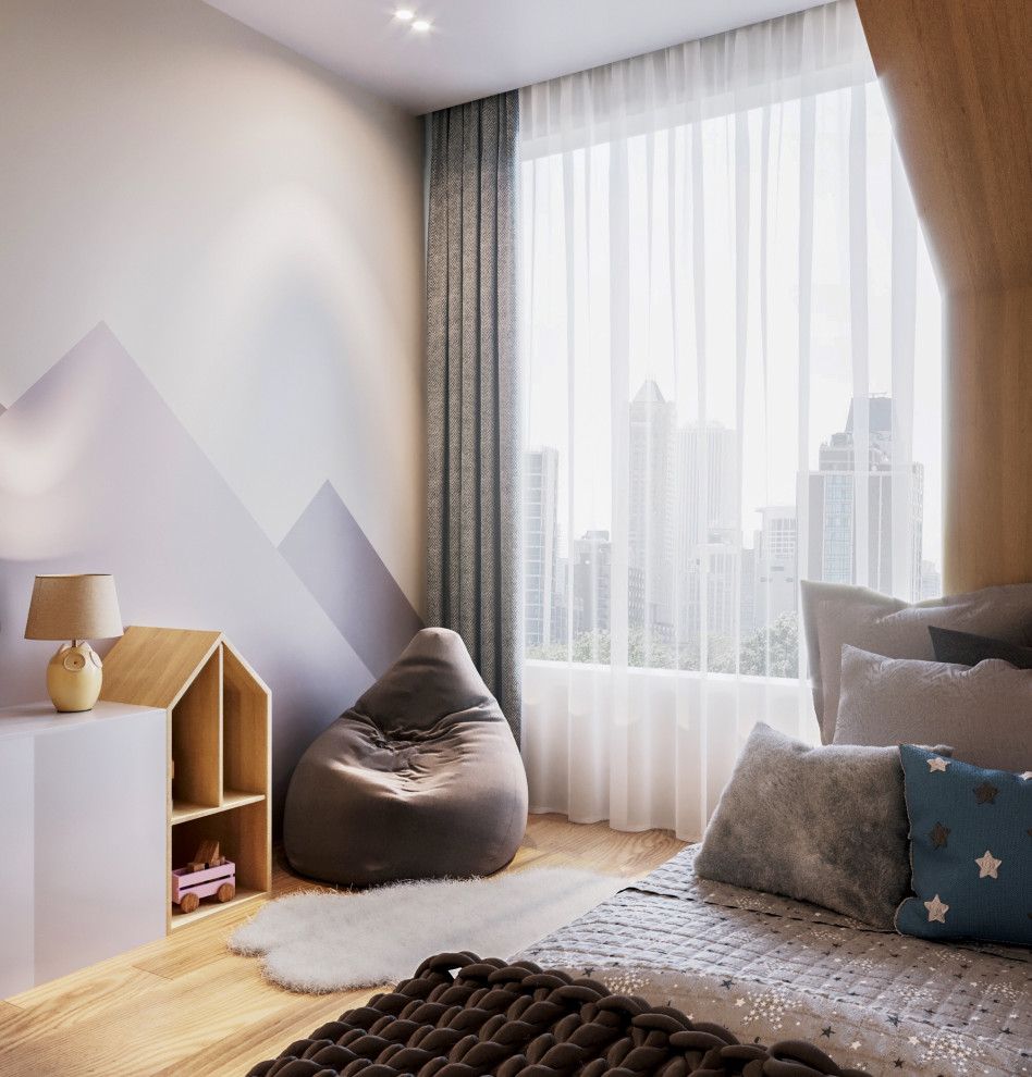 Дизайн-проект детской спальни в г. Москва