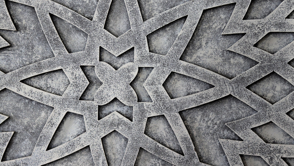 Барельеф с марокканским орнаментом для интерьера гостиной