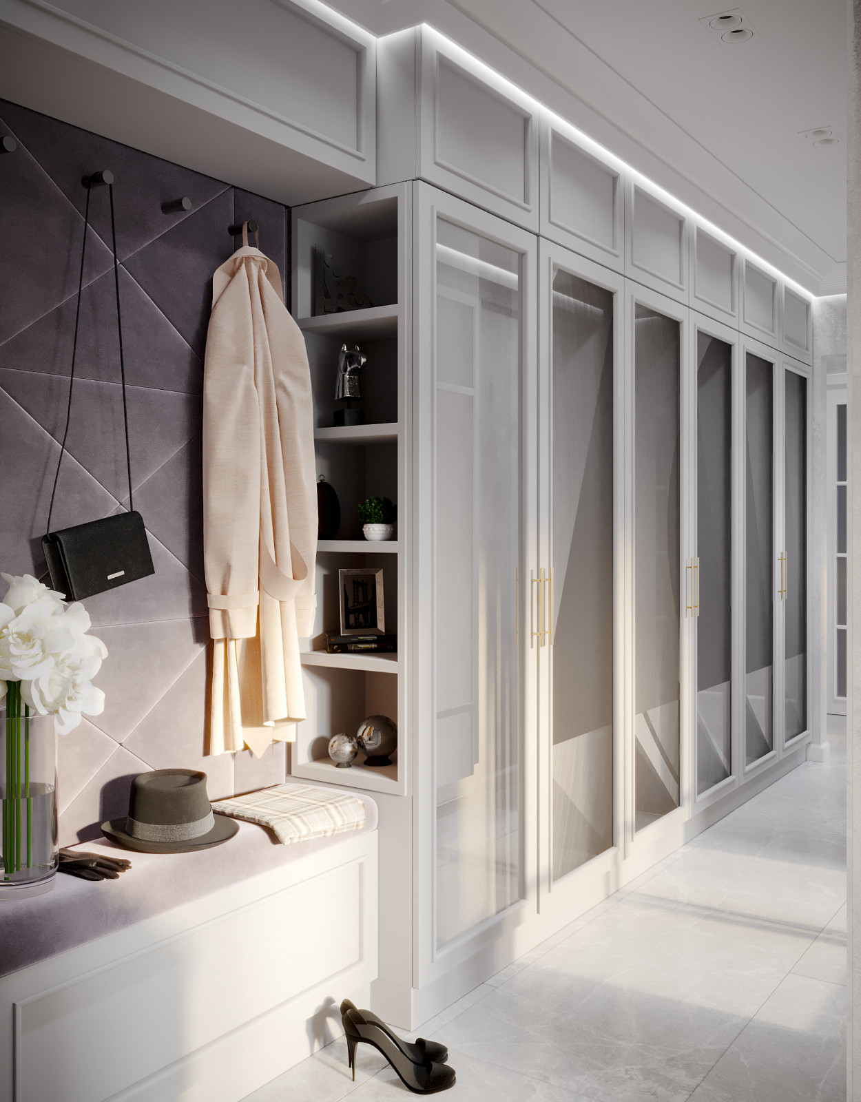 Квартира в классическом стиле для семьи с детками