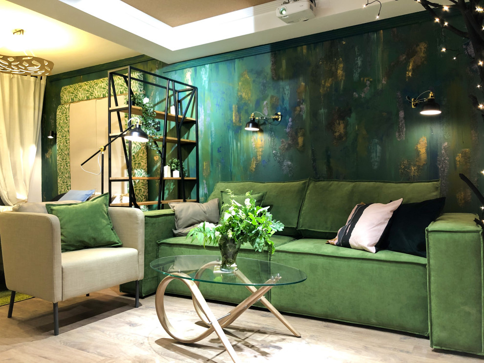 Спальня гостиная в проекте "Битва дизайнеров" ТНТ