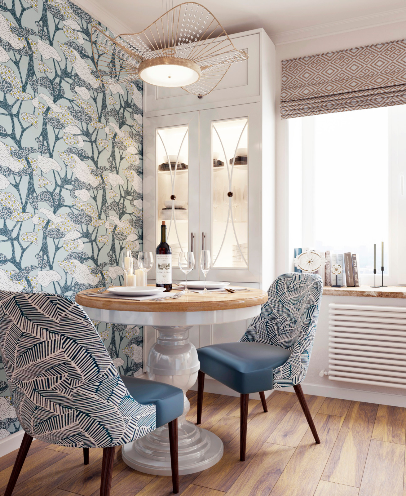 Квартира для молодой мамы и дочки 54 кв.м.