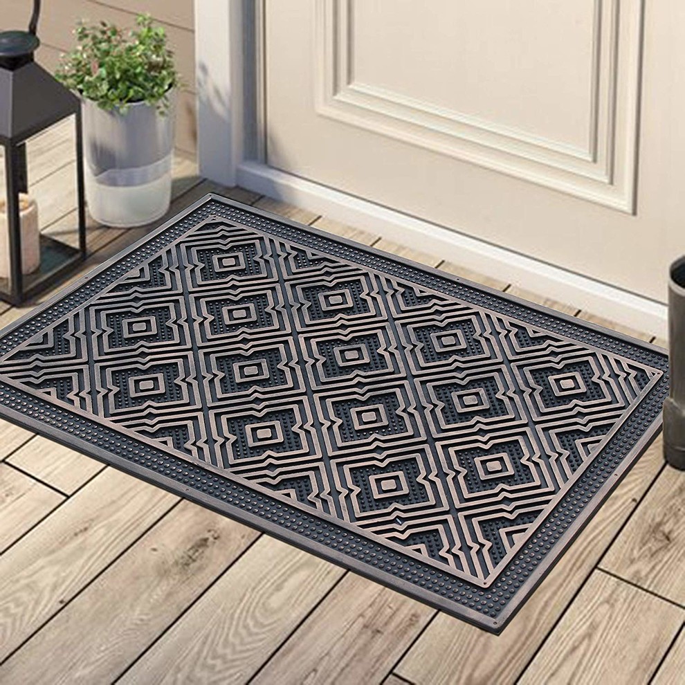A1 Home Collections A1HOME200123 Doormat Rubber Pin Mat 