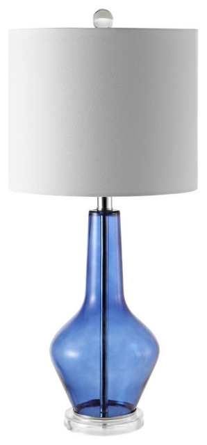 Safavieh Velor Table Lamp Set of 2 Blue