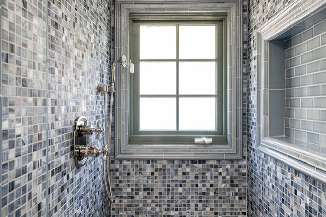 Blue Custom Bathroom