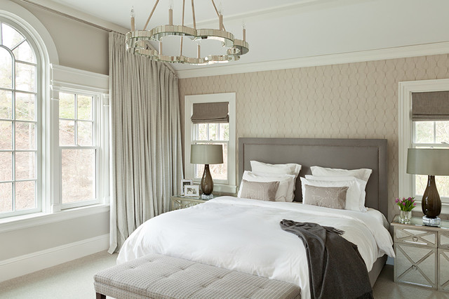 cottage style home with large addition - Modern - Schlafzimmer - New