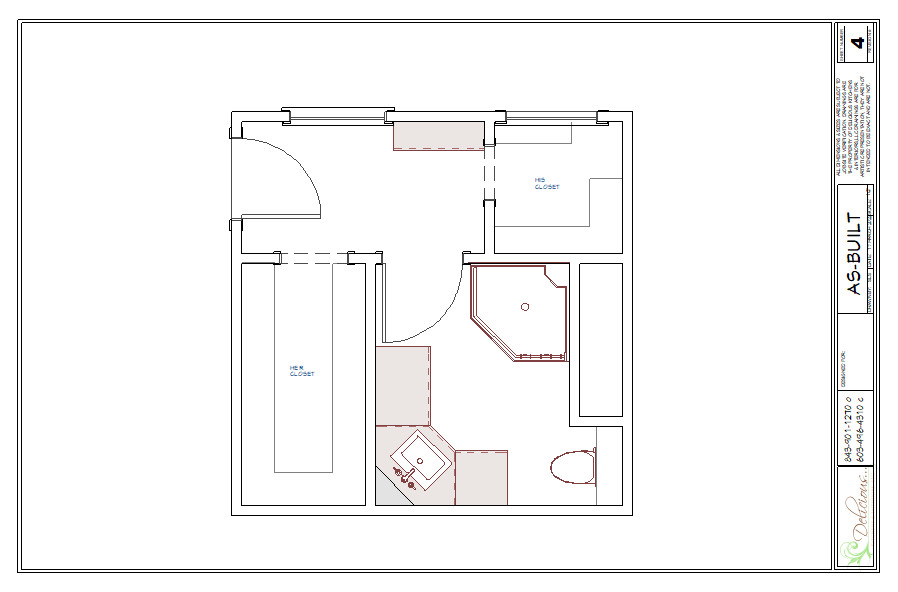 As-Built (Before) Floor Plan
