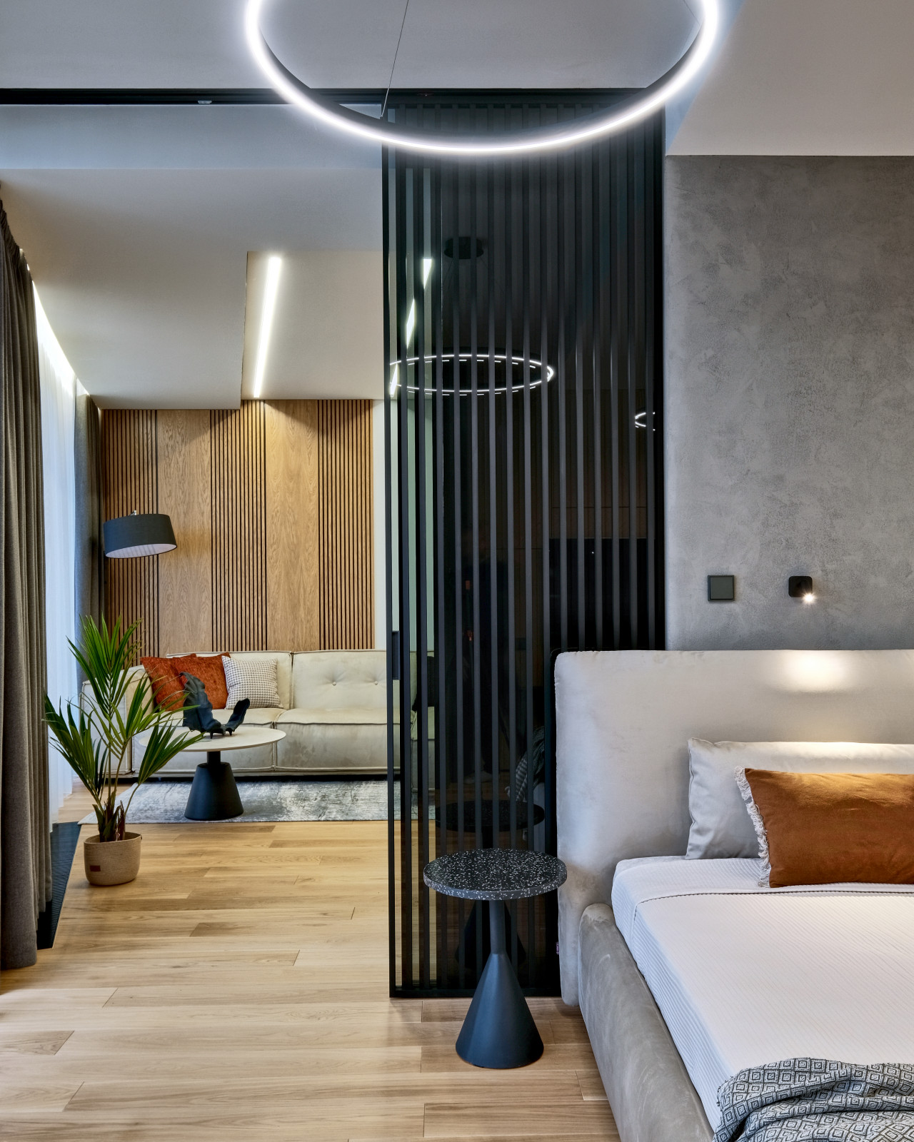 Фото. Роскошные ВИП апартаменты, Сан Сити, 55м, Теплый минимализм