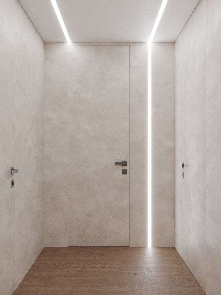 Дизайн проект коридора с гардеробом