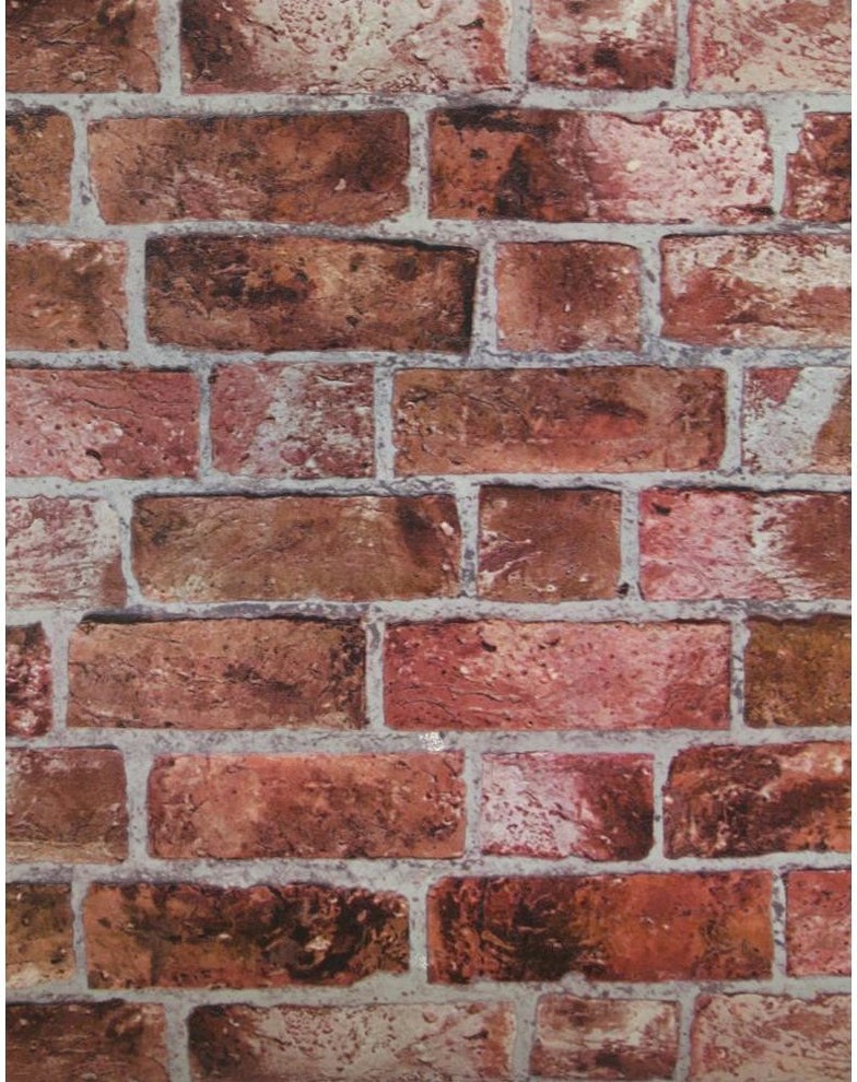 He1044 Wallpaper  Brick Faux Texture