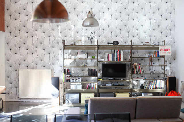 Loft Nansouty industrial-living-room
