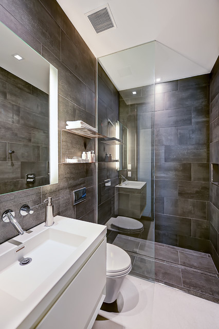 Atlantic Beach Modern contemporary-bathroom