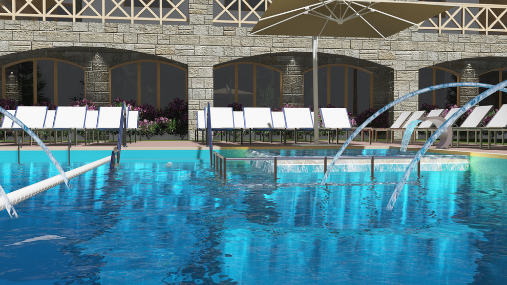 Тау Спа центр Алматы, общественный бассейн