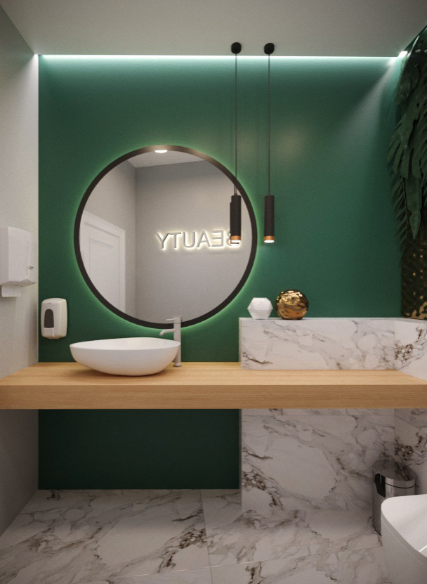 Амазонка. Салон красоты / Визуализации.