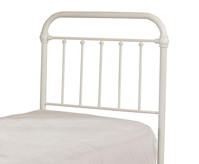 Hillsdale Kirkland Metal Twin Size Headboard With Metal Frame, Twin