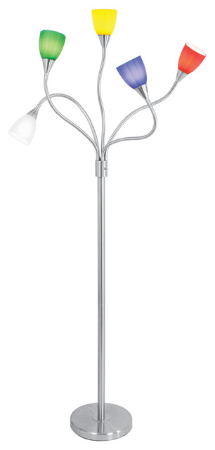 Lumisource Medusa Floor Lamp, Multi - Contemporary - Floor Lamps - by