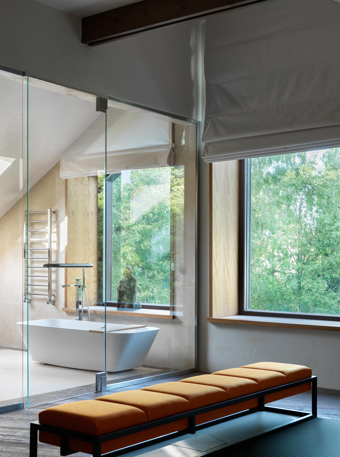 Ванная. Загородный дом Шале