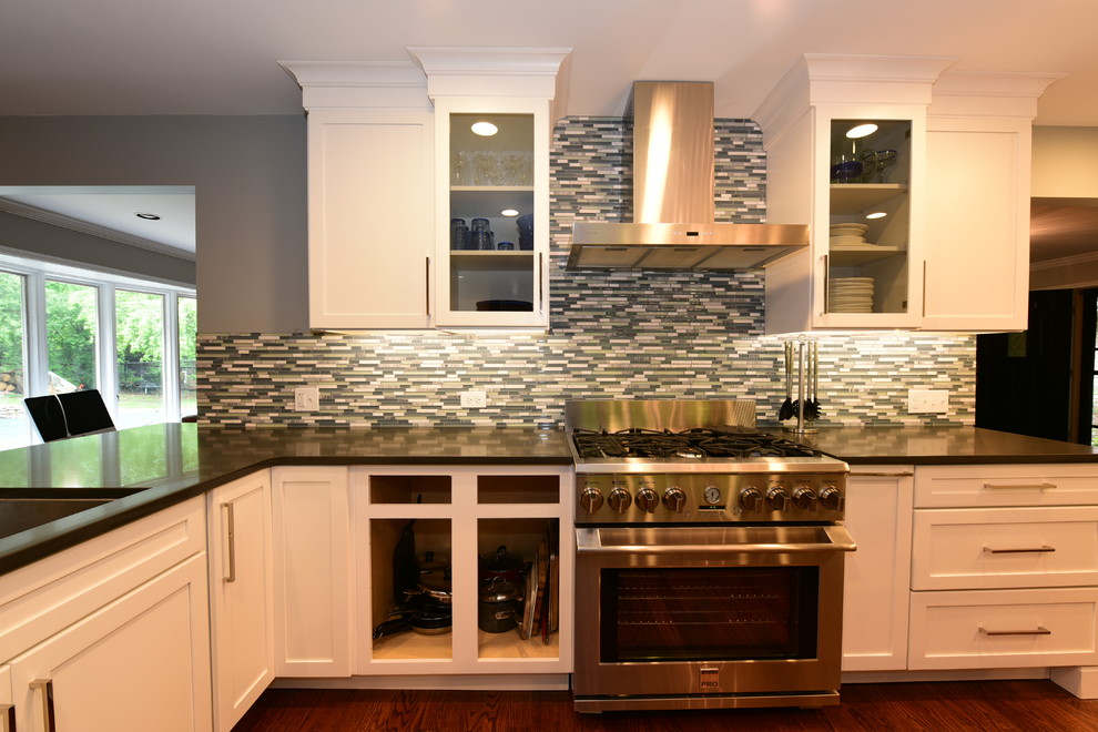 Inspiration for a transitional kitchen remodel in Chicago