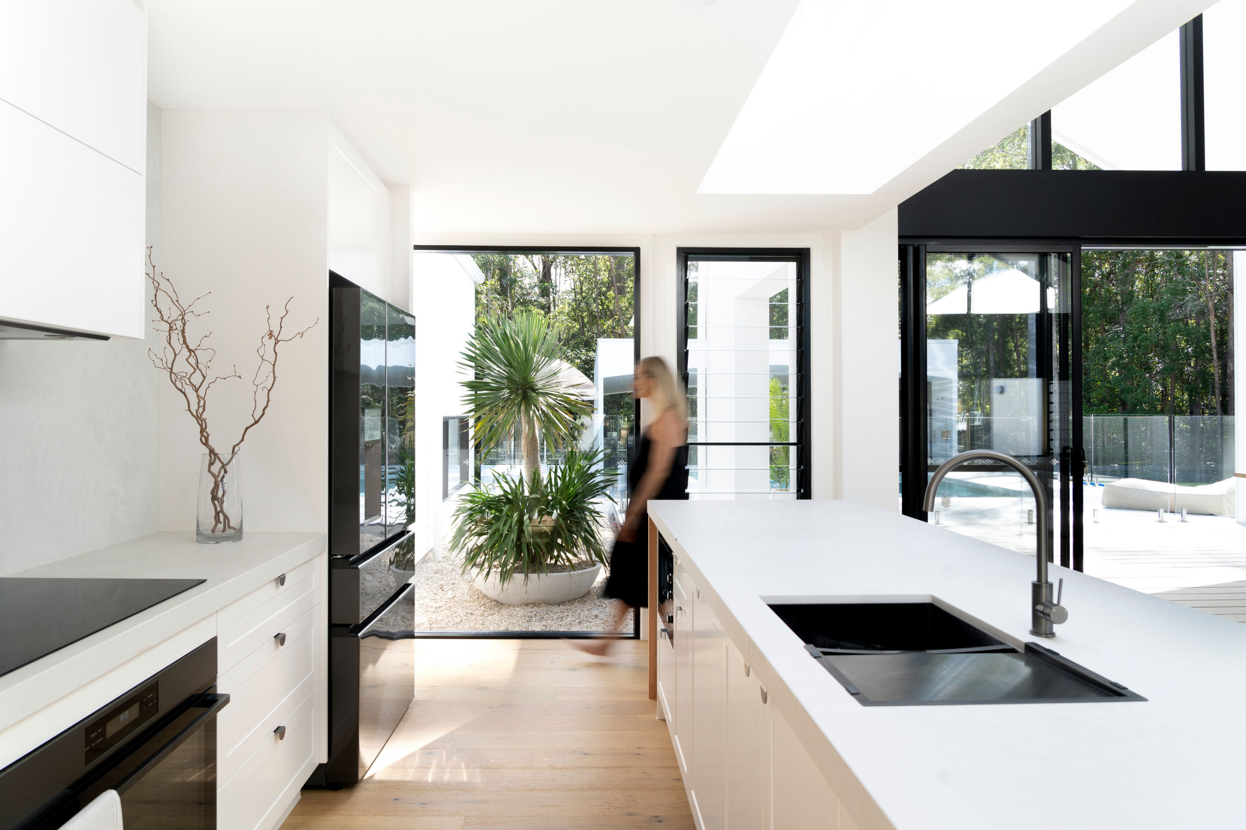 A New White Pitched-Roof Home by RG Design Studio | Houzz AU