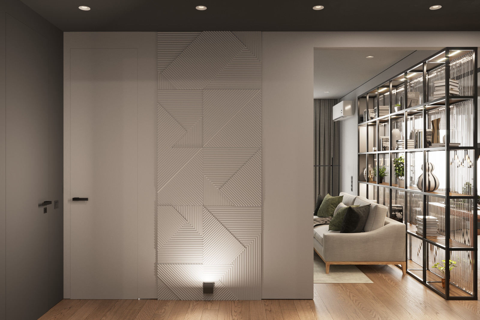 Проект интерьера квартиры "CREAM"