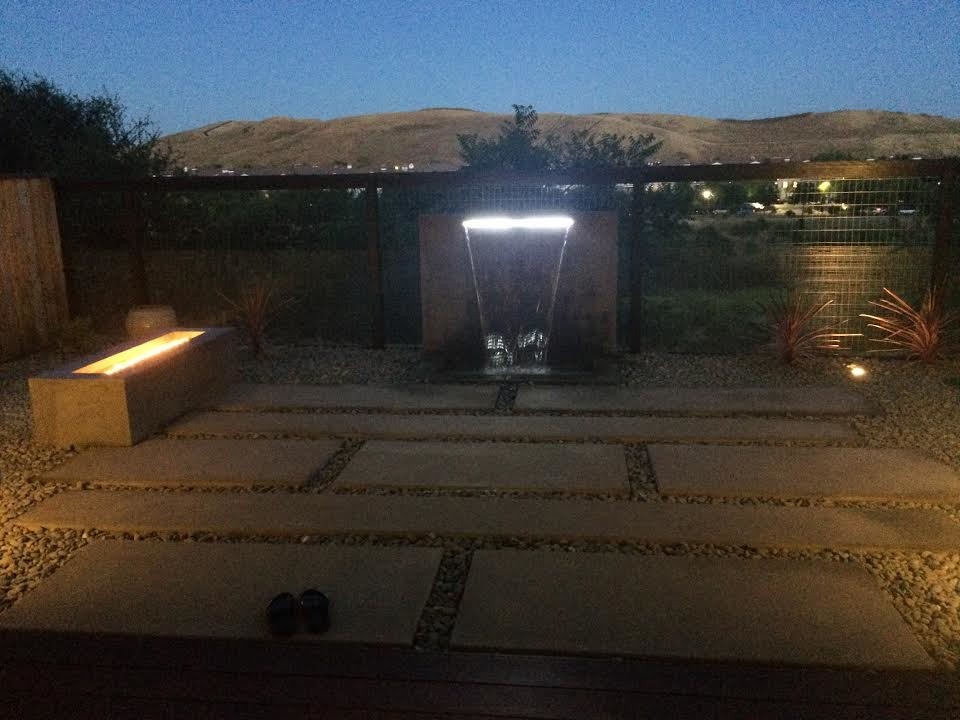 Concrete Paved Patio