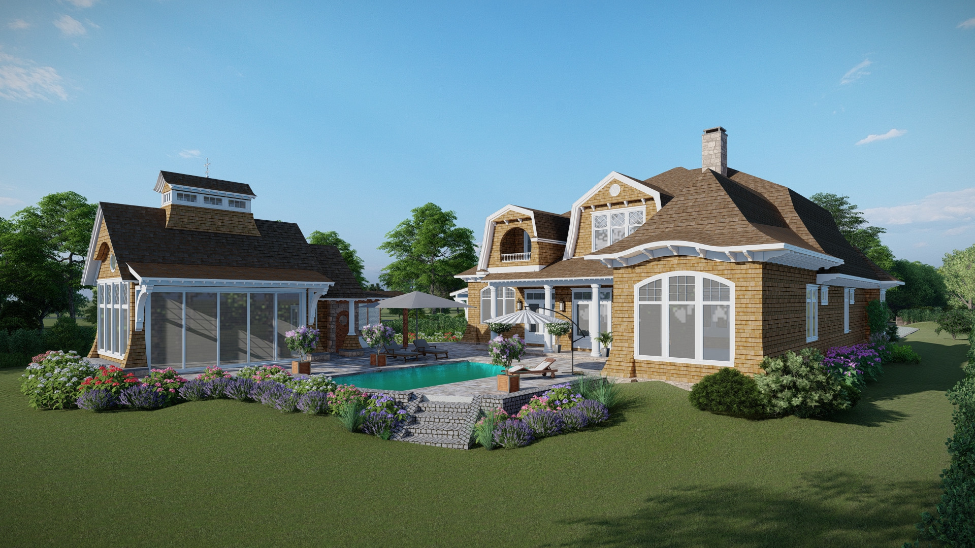 Bob Chatham Custom Home Design - East Coast Inspired