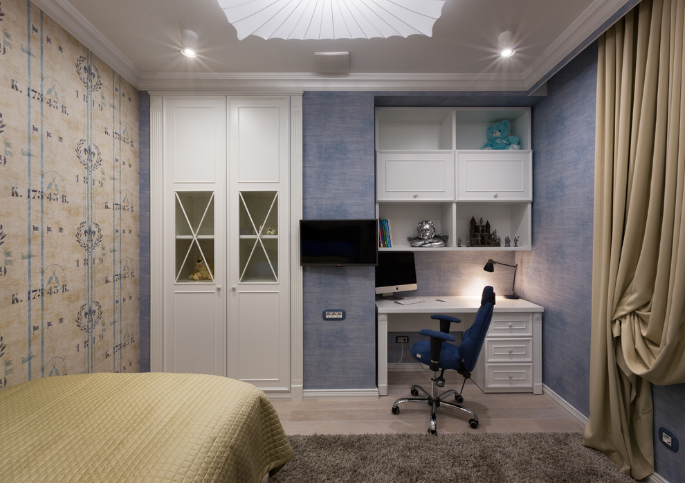 Светлые тона и зеркальные поверхности от Виктории Витковской