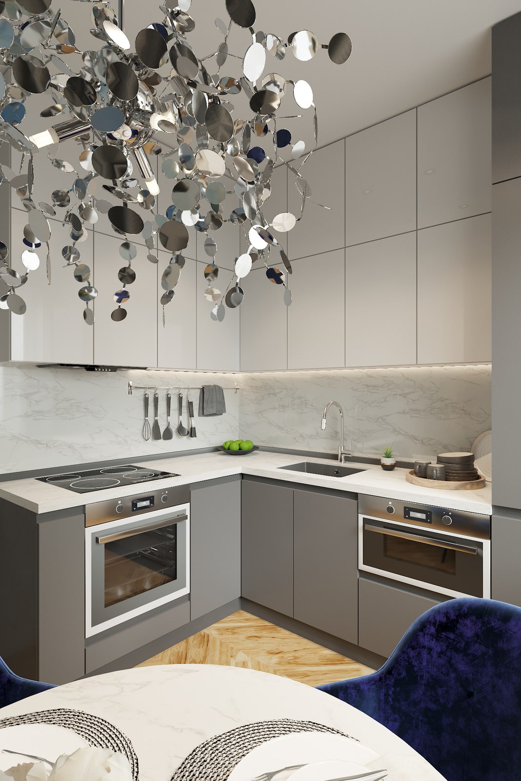 Кухня площадью 8м2