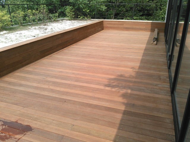 ウッドデッキ改修工事 asiatico-terraza-y-balcon